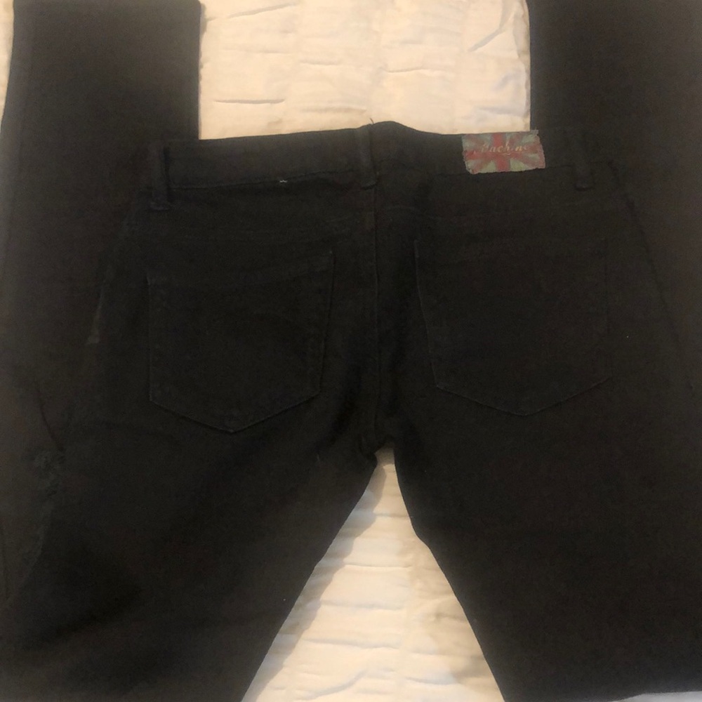 Machine Black Skinny Jeans Classic Fit - Picture 8 of 11